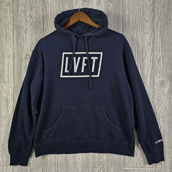 Live Fit LVFT Pullover Hoodie Women's  Large‎ Black Faded Performance Pullover - Picture 2 of 10